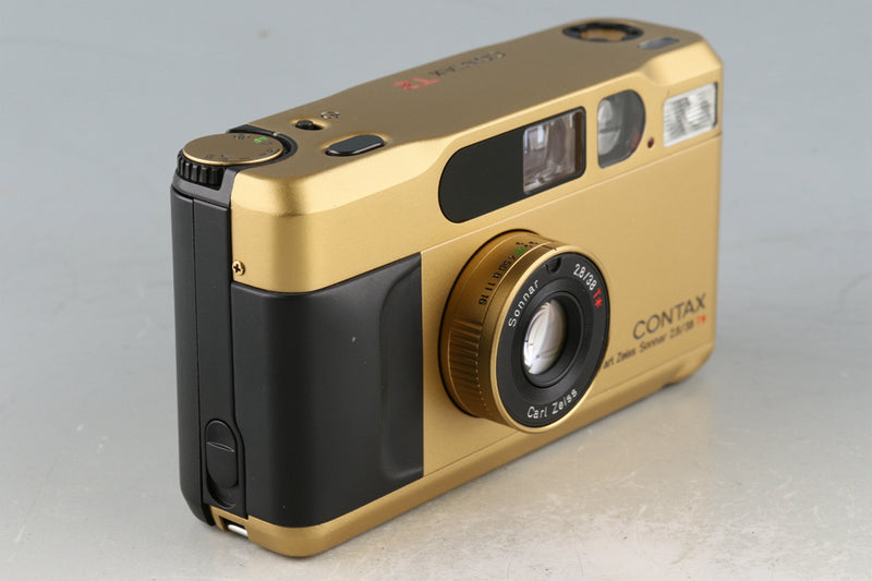 Contax T2 Gold 35mm Point & Shoot Film Camera With Box #55999L7#AUS