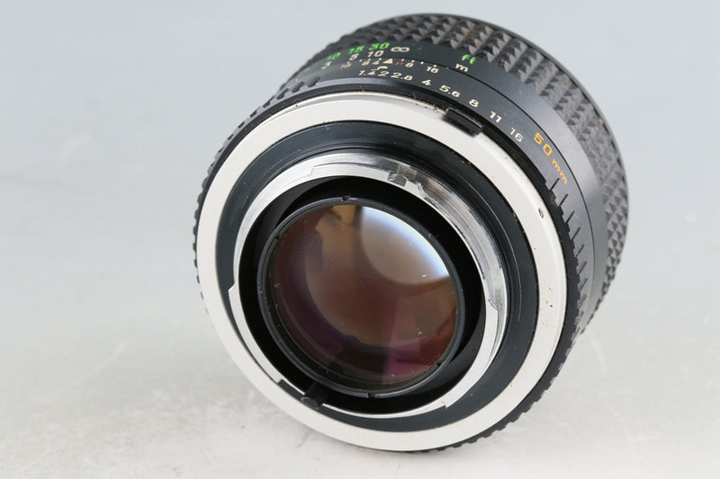 Minolta MC Rokkor-PG 50mm F/1.4 Lens for MD Mount #56032F5