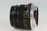 Leica Leitz Summicron 50mm F/2 2nd Black Paint Lens for Leica M #56053T