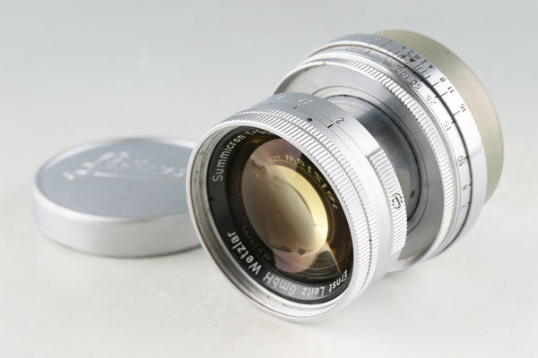 Leica Leitz Summicron 50mm F/2 Radioactive Lens for Leica L39 #56054T