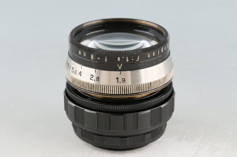 Meyer Gorlitz Primoplan 80mm F/1.9 Lens + M42 Mount Adapter #56058E5