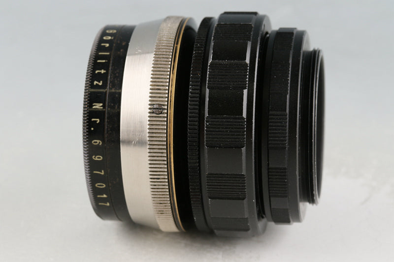 Meyer Gorlitz Primoplan 80mm F/1.9 Lens + M42 Mount Adapter #56058E5