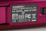 Casio Exilim EX-Z2000 Digital Camera #56080I