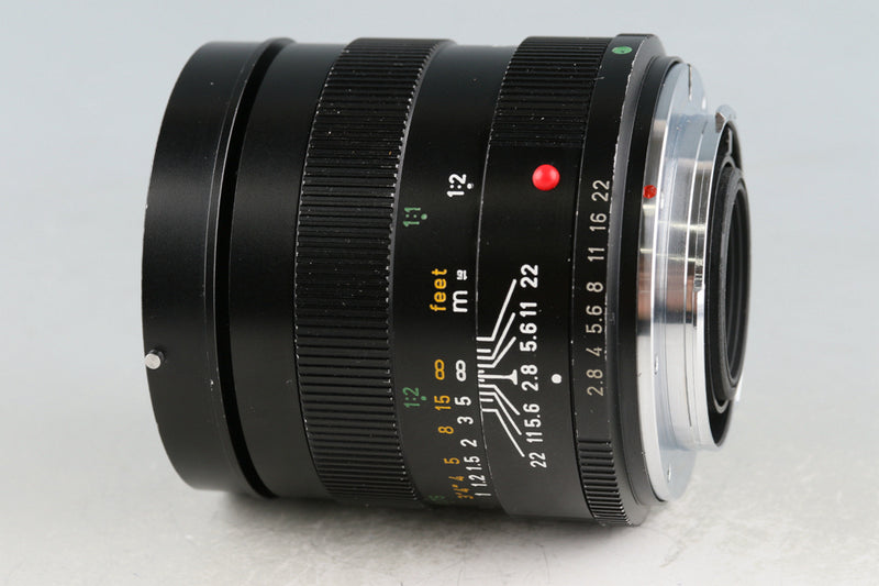 Leica Leitz Macro-Elmarit-R 60mm F/2.8 3-Cam Lens for Leica R #56092T