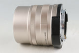 Contax Carl Zeiss Sonnar T* 90mm F/2.8 Lens for G1/G2 #56108A2