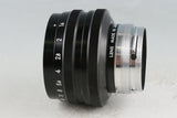 Nikon S3 Olympic Black Paint + Nikkor-S 50mm F/1.4 Lens #56122D2