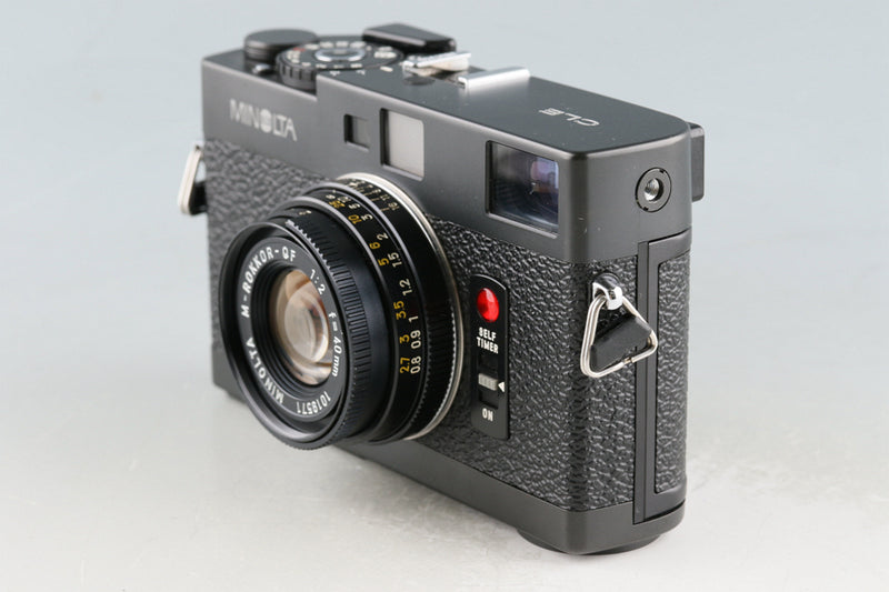 Minolta CLE + M-Rokkor-QF 40mm F/2 Lens #56139D5