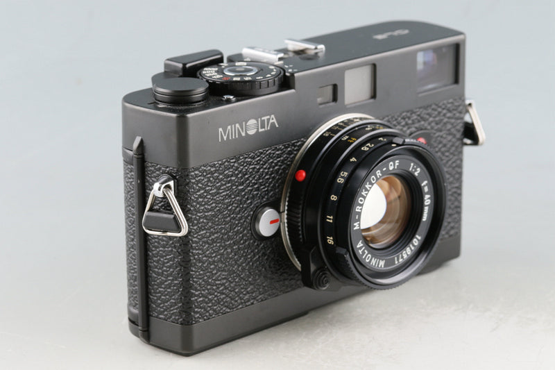 Minolta CLE + M-Rokkor-QF 40mm F/2 Lens #56139D5