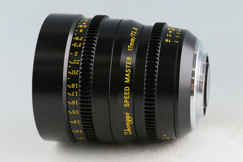 Zhongyi Speed Master 17mm T/1.0 Cinema Lens for M4/3 #56140E6