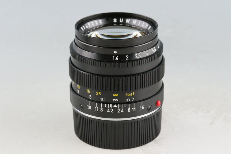 Leica Leitz Summilux 50mm F/1.4 for Leica M CLA By Kanto Camera #56149T