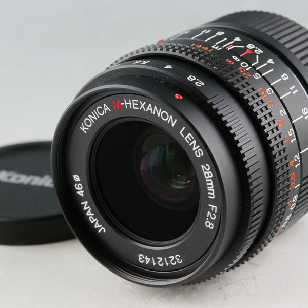 Konica M-Hexanon 28mm F/2.8 Lens for Leica M #56152E5 – IROHAS SHOP