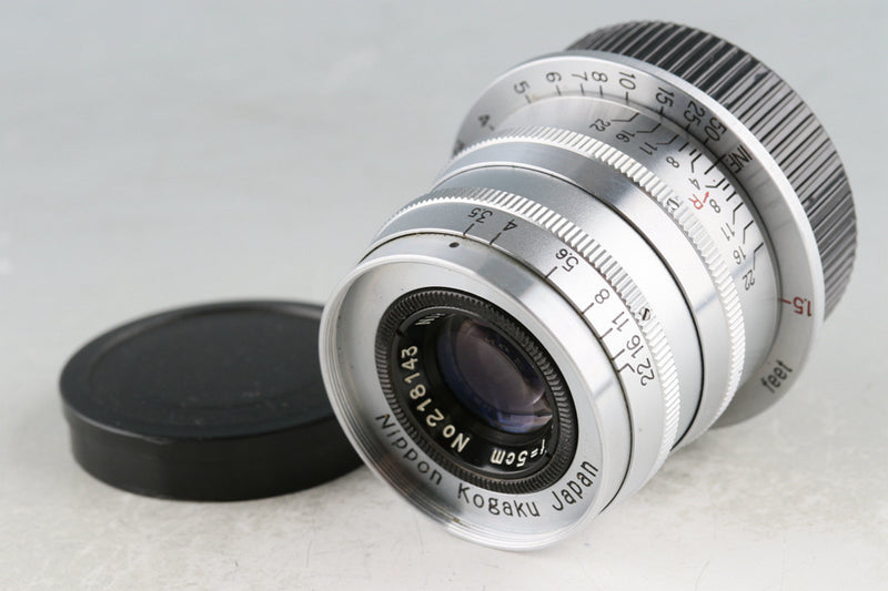 Nikon Nippon Kogaku Nikkor-Q.C 50mm F/3.5 Lens for Leica L39 #56153C2