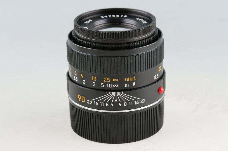 Leica Macro Elmar-M 90mm F/4 Lens Set With Box #56158L1