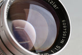 Leica Leitz Summarit 50mm F/1.5 Lens for Leica L39 #56168T