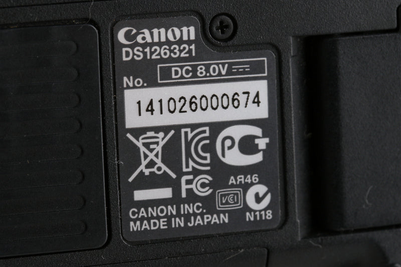 Canon EOS 5D Mark III Digital SLR Camera #56219E4