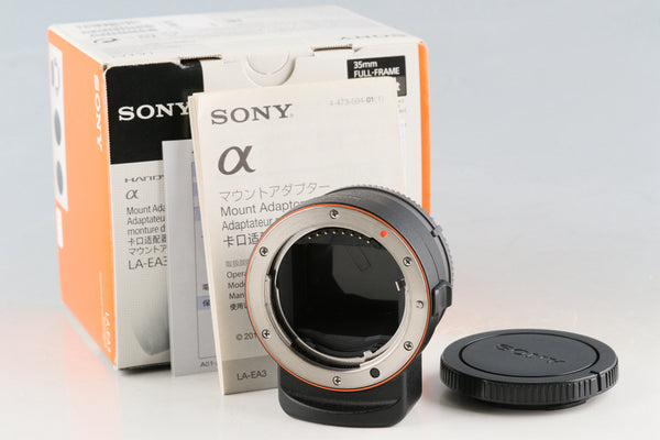 Sony LA-EA3 Mount Adapter With Box #56223L2