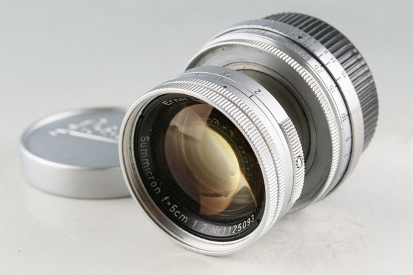 Leica Leitz Summicron 50mm F/2 Radioactive Lens for Leica L39 #56232T