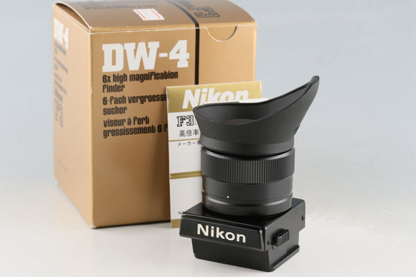 Nikon DW-4 6x High Magnification Finder for Nikon F3 With Box #56239L5