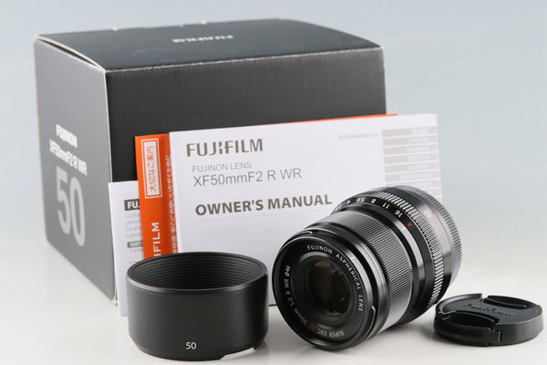 Fujifilm Fujinon Super EBC XF 50mm F/2 R WR Lens With Box #56279L6