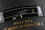 Nikon ED AF Nikkor 80-200mm F/2.8 D Lens #56300A6