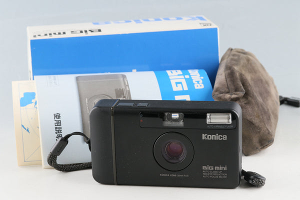 Konica BiG mini BM-301 35mm Point & Shoot Film Camera With Box #56342L7