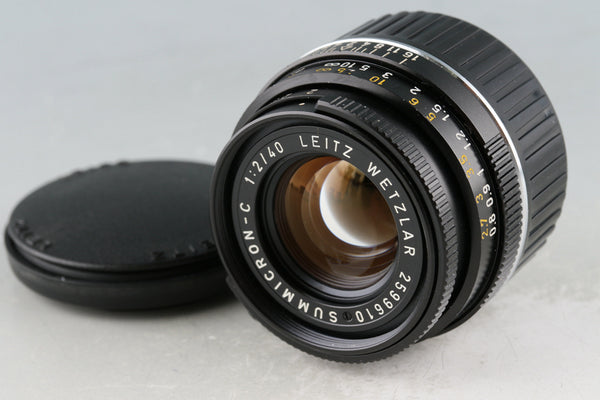 Leica Leitz Summicron-C 40mm F/2 Lens for Leica M #56538T