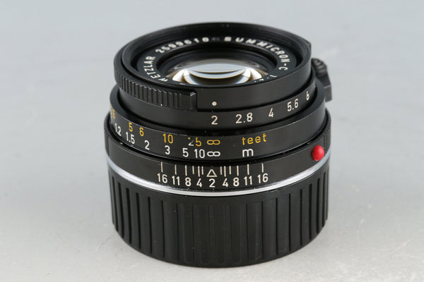 Leica Leitz Summicron-C 40mm F/2 Lens for Leica M #56538T