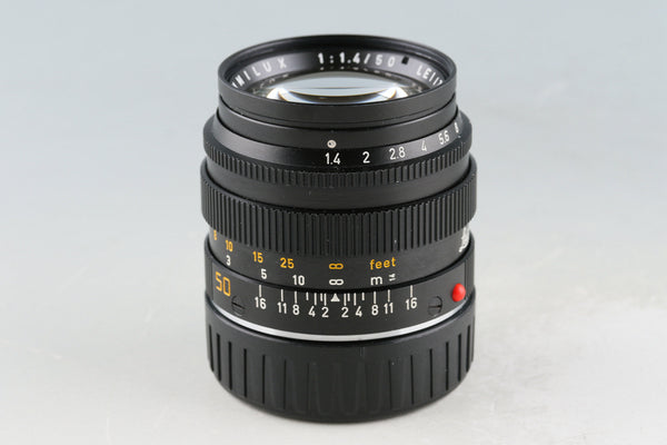 Leica Leitz Summilux 50mm F/1.4 70th Anniversary Model Black Lens #56613T