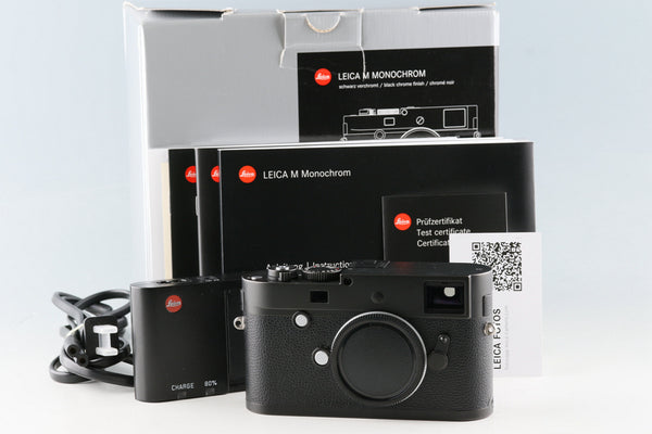 Leica M Monochrom Typ 246 Digital Rangefinder Camera With Box #56723L1