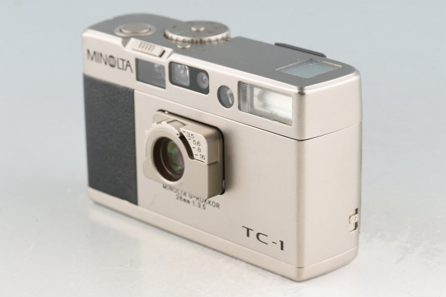 Minolta TC-1 35mm Point & Shoot Film Camera With Box #56998L6