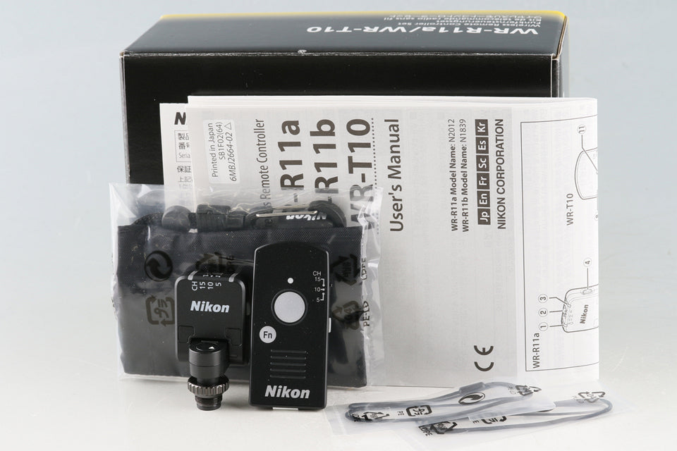 Nikon WR-R11a/WR-T10 Wireless Remote Controller Set Japan [Top Mint in Nikon WR-R11a/WR-T10 Wireless Remote Controller Set Japan [Top Mint in