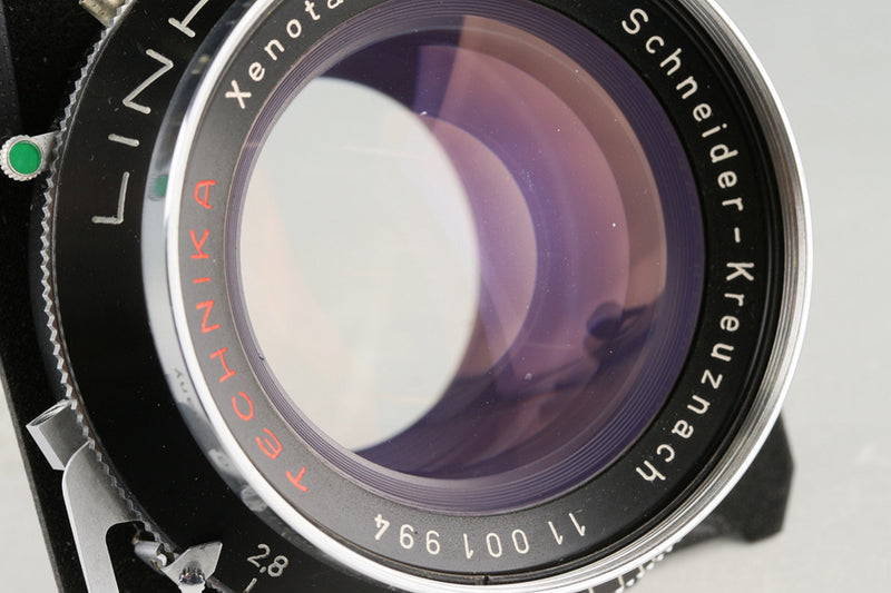 Technika 大判カメラ Schneider-Kreuznach Linhof Technika Schneider-Kreuznach Xenotar 100mm F/2.8 Lens