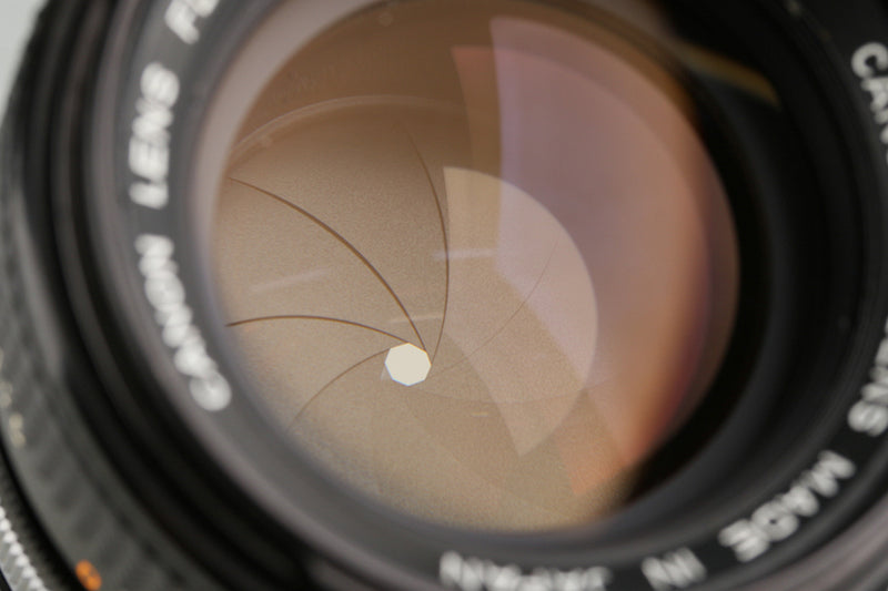 Canon FD 50mm F/1.4 S.S.C. Lens #57862G21 – IROHAS SHOP