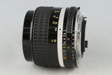Nikon Nikkor 85mm F/2 Ais Lens #58069A3