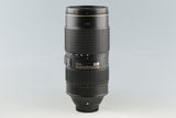 Nikon AF-S Nikkor 80-400mm F/4.5-5.6G ED VR N Lens #58104F6