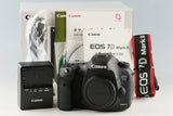 Canon EOS 7D Mark II Digital SLR Camera With Box #58217L3