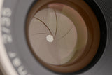 Contax Carl Zeiss Planar T* 35mm F/2 Lens for G1/G2 #58260A1