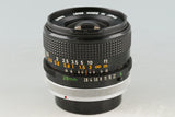 Canon FD 28mm F/2.8 S.C. Lens #58333F4