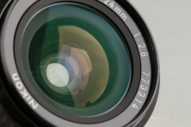 Nikon Nikkor 24mm F/2.8 Ais Lens #58392A5 – IROHAS SHOP