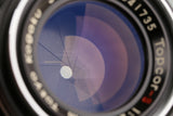 Tokyo Kogaku Topcor-S 50mm F/2 Lens for Leica L39 #58411C1