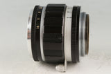 Tokyo Kogaku Topcor-S 50mm F/2 Lens for Leica L39 #58411C1