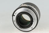 Nikon Nikkor 85mm F/2 Ais Lens #58432A5
