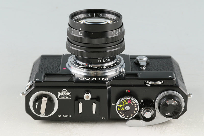 Nikon S3 Year 2000 Limited Edition Black + Nikkor-S 50mm F/1.4