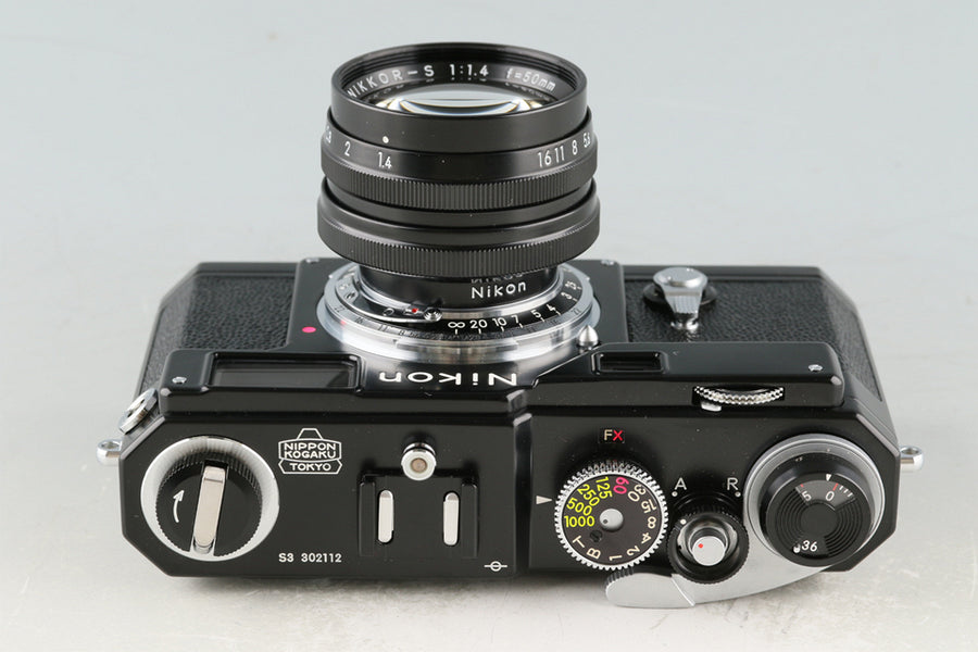 Nikon S3 Year 2000 Limited Edition Black + Nikkor-S 50mm F/1.4