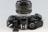 Canon AE-1 Program + FD 50mm F/1.4 S.S.C. Lens #58646D5