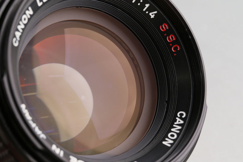 Canon AE-1 Program + FD 50mm F/1.4 S.S.C. Lens #58646D5