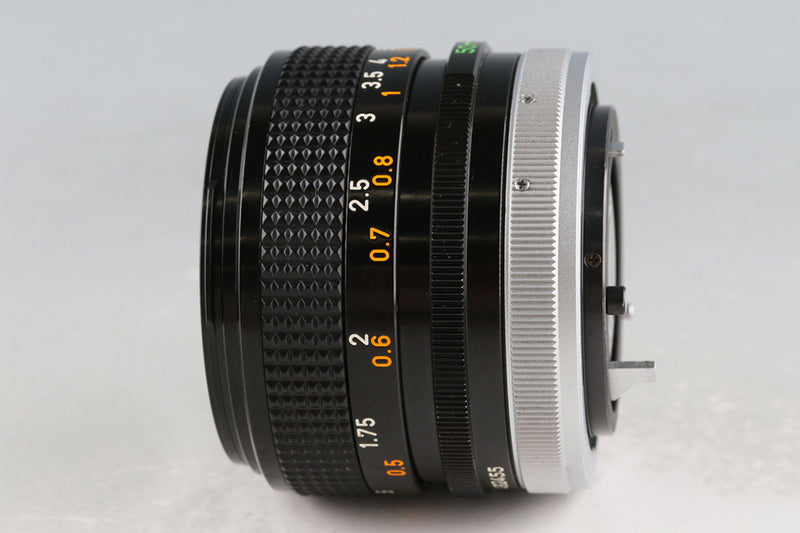 Canon AE-1 Program + FD 50mm F/1.4 S.S.C. Lens #58646D5