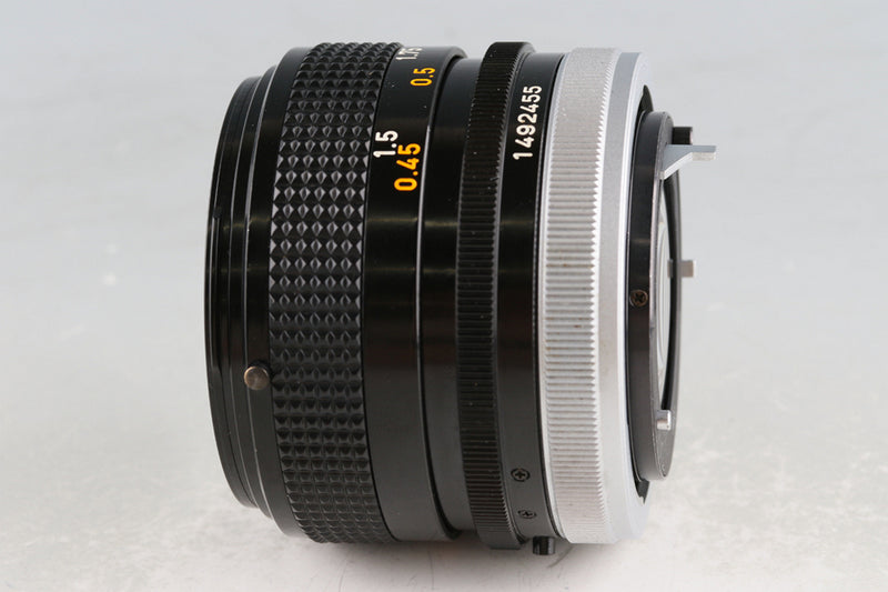 Canon AE-1 Program + FD 50mm F/1.4 S.S.C. Lens #58646D5