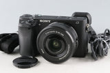 Sony α6400/a6400 + E PZ 16-50mm F/3.5-5.6 OSS Lens *Japanese Version Only * #58914E2
