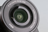 Sony α6400/a6400 + E PZ 16-50mm F/3.5-5.6 OSS Lens *Japanese Version Only * #58914E2